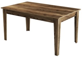 Mesa de Jantar "Milano" com Arrumação – 145x88x75 cm – Nogueira – Desi