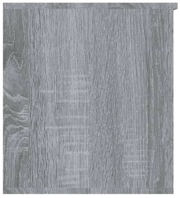 Arca de arrumação 84x42x46 cm derivados madeira cinzento sonoma