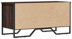 Sapateira 90x38x45,5 cm derivados de madeira carvalho castanho