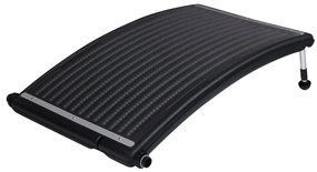 Painel de aquecimento solar curvo para piscina 110x65 cm
