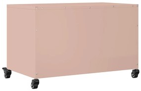 Móvel de TV 68x39x43,5 cm aço rosa
