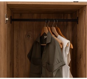 Roupeiro Dynamic – Pinho Atlântico – 64x225x52 cm