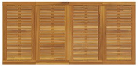Conjunto de Jantar para Jardim Conjunto de 4 Cinza, Castanho