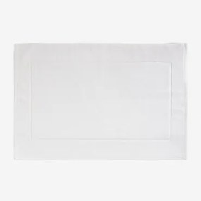 Tapete De Banho De Algodão (50x80 Cm) Selyra Branco - Sklum