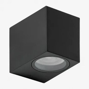 Aplique De Parede Para Exterior Em Alumínio Dolton Preto - Sklum