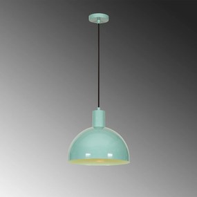Candeeiro Chandelier Sivani – Turquesa – 30 cm x 117 cm