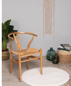 Conjunto de 2 Cadeiras Yunga em Vime e Madeira de Bétula - Design Natu