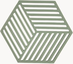 Bases para copos em silicone Hexagon, conjunto de 6