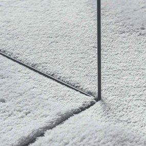 Tapete Cinzento 80x150 cm Antiderrapante