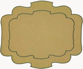 Individual de mesa com bordado Belmonte