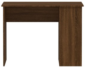 Secretária 100x55x75 cm derivados de madeira carvalho castanho