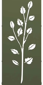 Suporte para lenha aço laminado a frio verde azeitona