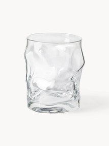 Copos com forma orgânica Sorgente, conjunto de 6