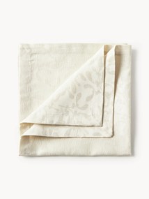 Guardanapos de tecido com padrão de inverno Hollyn, conjunto de 4