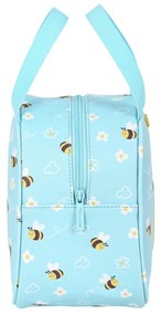 Porta-merendas Térmico Safta Abeja Azul Claro (19 x 22 x 14 cm)
