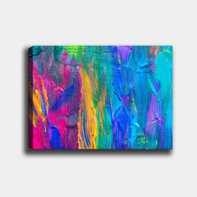 Pintura Decorativa em Tela 170432189_70100 – Multicolor – 70 x 100 cm