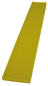 Tapete Bar Borracha 70X10cm Amarelo