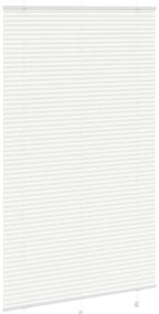 Branco Plissada Cega 115x200cm Largura Tecido 114,4cm Poliéster