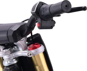 Moto elétrica de cross para crianças Motors Falcon 1600W Amarela