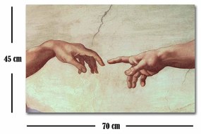 Tela Decorativa FAMOUSART-021 – Multicolor – 45 x 70 cm