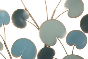 DECORAÇÃO DE PAREDE 89X2,5X90 CM AZUL