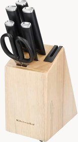 Facas de cozinha com bloco em madeira Gourmet, conjunto de 6