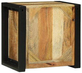 Armário de Parede para Casa de Banho 40x30x40 cm Madeira Sólida de Man