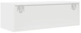 Móvel p/ TV 80x31x25,5 cm derivados de madeira branco