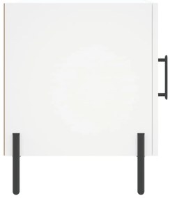 Mesa cabeceira 40x40x50 cm derivados de madeira branco