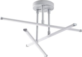 Candeeiro Chandelier Ledflower – Nardo Grey – 51x26x51 cm