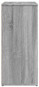 Aparadores 2 pcs 60x31x70 cm derivados madeira cinzento sonoma