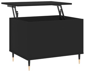 Mesa de centro 60x44,5x45 cm derivados de madeira preto