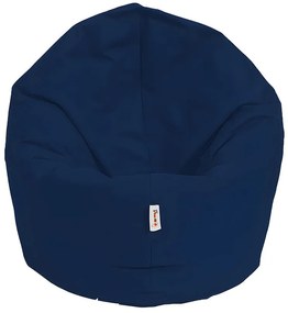 Pufe de Jardim Iyzi 100 – Azul Escuro – 100x100x65 cm | Tribo Home