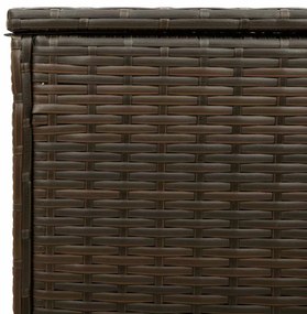 Caixa para almofadões de exterior 100x55x55,5 cm vime PE