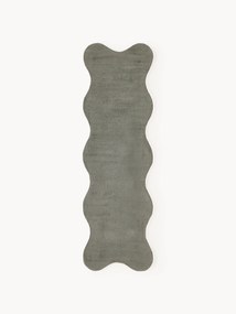 Passadeira artesanal em tecido artesanal Wavy