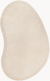 Tapete em lã tufado à mão com forma orgânica Kadey