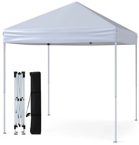 Tenda jardim, feiras eventos dobrável pop-up 2 x 2 m, impermeável com Bolsa de transporte Bolsa de transporte branco