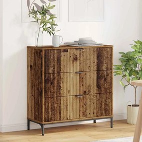 vidaXL Buffet Madeira antiga 79.5 x 33 x 82 cm Madeira processada