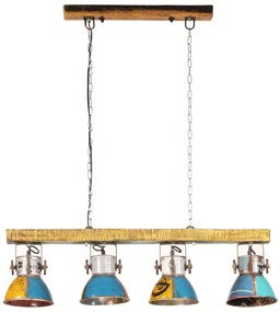 Candeeiro de teto industrial 25W 111 cm E27 multicor