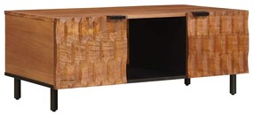 vidaXL Mesa de centro Castanho 100 x 54 x 40 cm