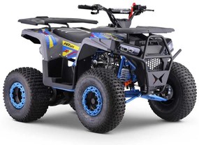 MOTO 4 Gasolina Crianças Apartir 10 anos 125CC Roan Bull Automático R8 Azul
