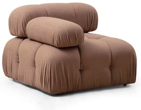 Sofá de 1 Lugar Bubble – Castanho – 95x95x75 cm