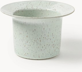 Vaso artesanal com esmalte reativo Balou, Alt 19 cm