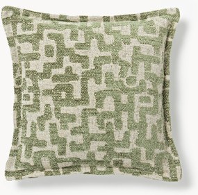 Almofada de viscose com padrão jacquard Contia