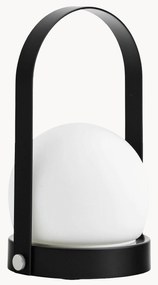 Candeeiro de mesa pequeno portátil e regulável Carrie