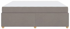 Estrutura da Cama Cinzento-acastanhado 180 x 200 cm tecido