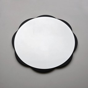 Espelho Fiore – Preto – 65 cm x 65 cm