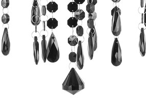 Lustre preto KALANG Beliani