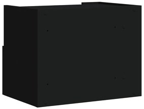 Mesas de cabeceira de parede 2 pcs 45x30x35 cm branco