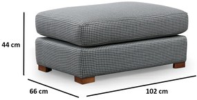 Sofá de Canto Loop – Cinzento Claro – 246 cm x 308 cm